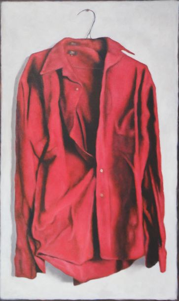 Red Shirt, oil-can., 40x24.JPG